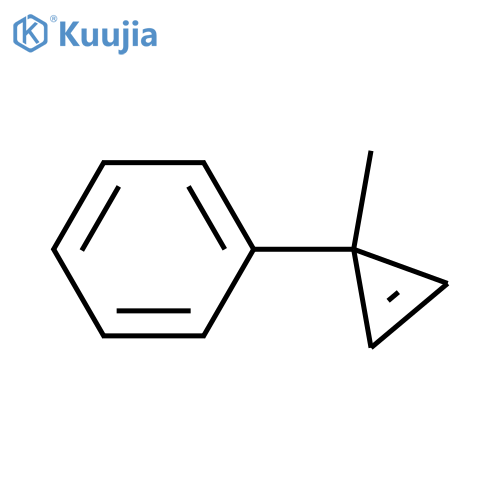 Benzene,(1-methyl-2-cyclopropen-1-yl)- structure