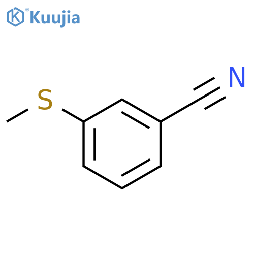 Benzonitrile,3-(methylthio)- structure
