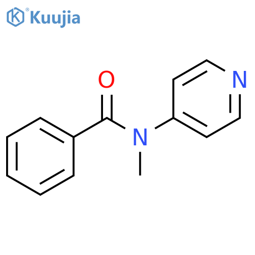 Benzamide, N-methyl-N-4-pyridinyl- structure