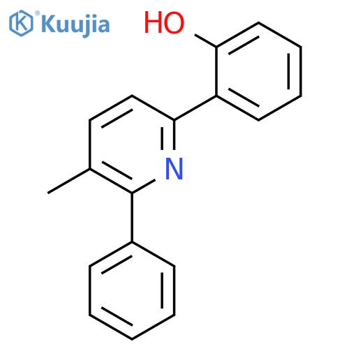 PHENOL, 2-(5-METHYL-6-PHENYL-2-PYRIDINYL)- structure