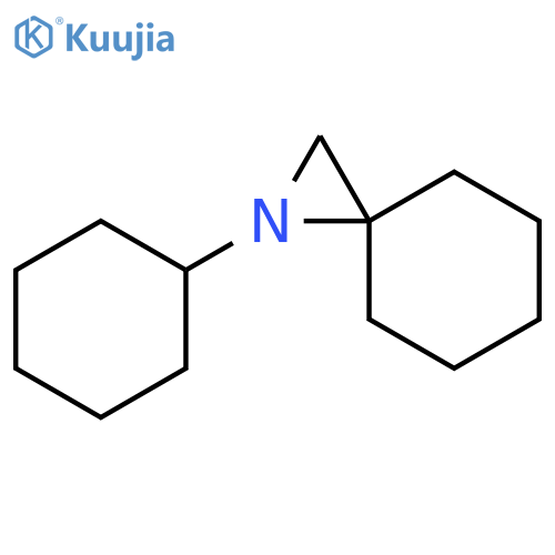 1-Azaspiro[2.5]octane, 1-cyclohexyl- structure
