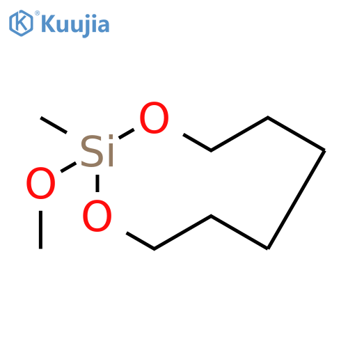 1,3-Dioxa-2-silacyclononane, 2-methoxy-2-methyl- structure