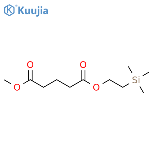 PENTANEDIOIC ACID, METHYL 2-(TRIMETHYLSILYL)ETHYL ESTER structure