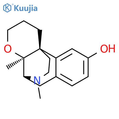 8-Oxamorphinan-3-ol, 14,17-dimethyl-, (14a)- structure