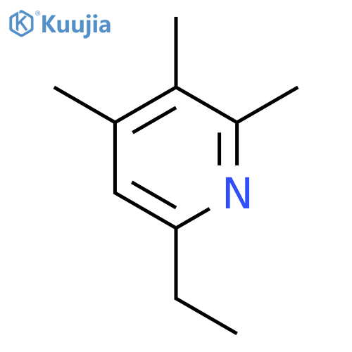Pyridine, 6-ethyl-2,3,4-trimethyl- structure