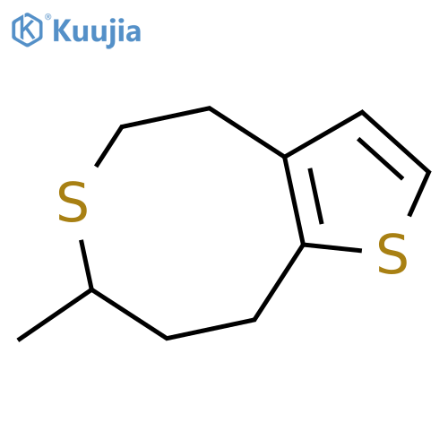 5H-THIENO[3,2-D]THIOCIN, 4,7,8,9-TETRAHYDRO-7-METHYL- structure