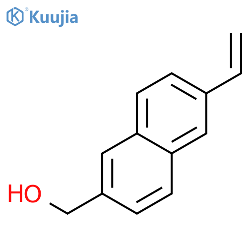 (6-ethenylnaphthalen-2-yl)methanol structure