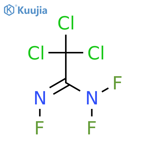 Ethanimidamide, 2,2,2-trichloro-N,N,N'-trifluoro- structure