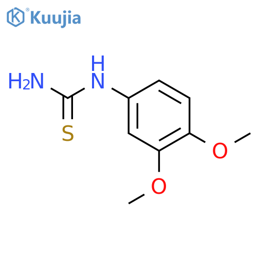 1-(3,4-dimethoxyphenyl)thiourea structure