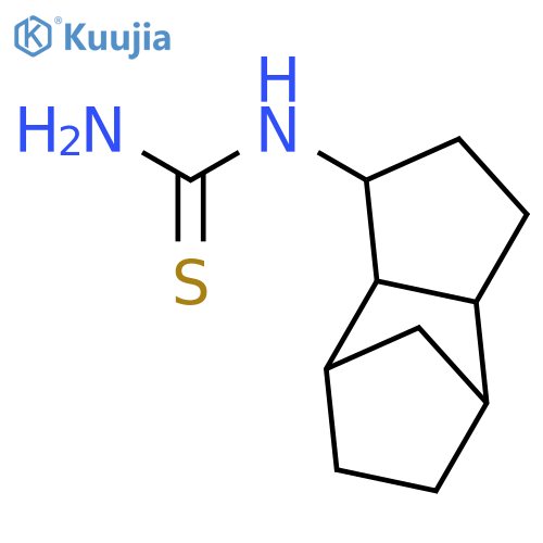 Thiourea, (octahydro-4,7-methano-1H-inden-1-yl)- structure