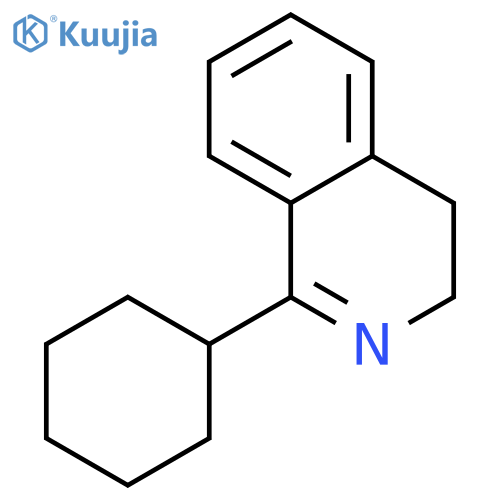 Isoquinoline, 1-cyclohexyl-3,4-dihydro- structure