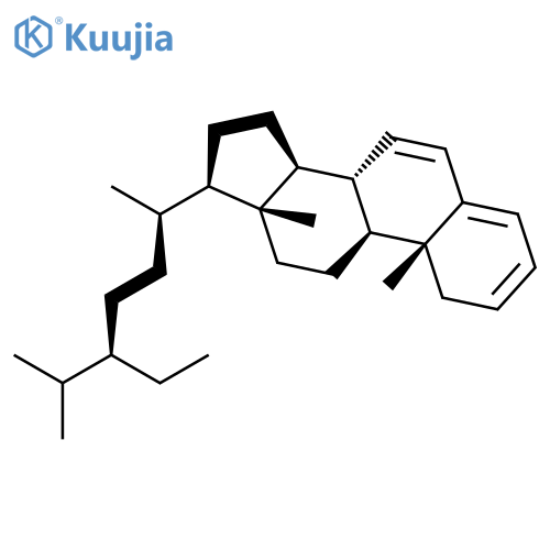 Stigmasta-2,4,6-triene structure