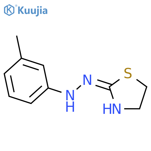 2-THIAZOLIDINONE, (3-METHYLPHENYL)HYDRAZONE structure