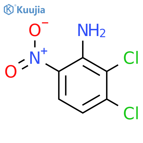 2,3-Dichloro-6-nitroaniline structure