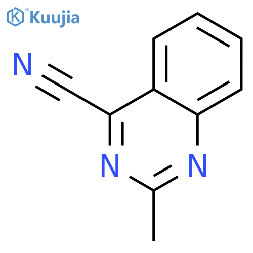 4-Quinazolinecarbonitrile, 2-methyl- structure