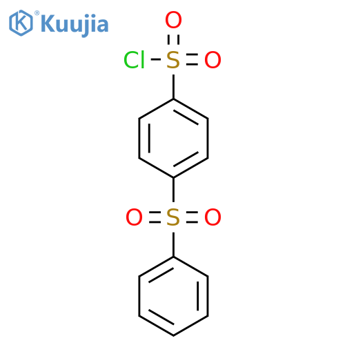 Benzenesulfonyl chloride, 4-(phenylsulfonyl)- structure