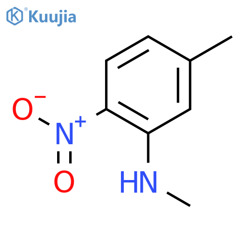 N,5-Dimethyl-2-nitroaniline structure