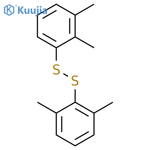 Disulfide,2,3-dimethylphenyl 2,6-dimethylphenyl structure