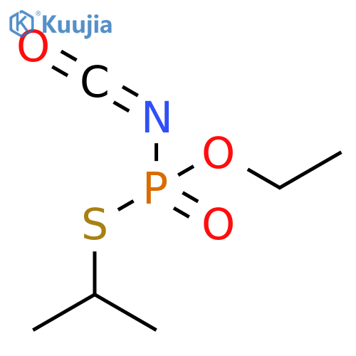 PHOSPHORISOCYANATIDOTHIOIC ACID, O-ETHYL S-(1-METHYLETHYL) ESTER structure