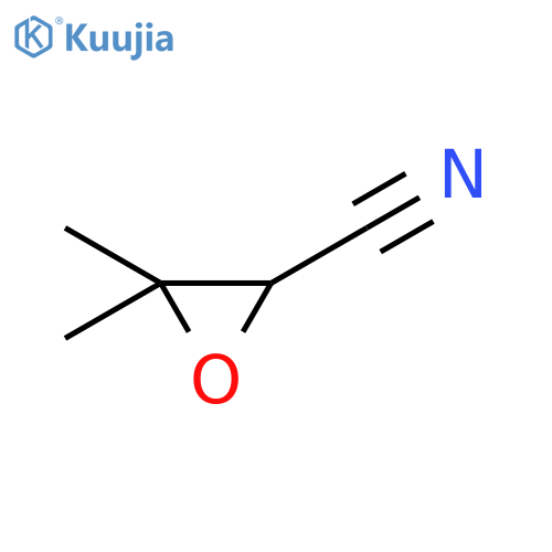 dimethyloxirane-2-carbonitrile structure
