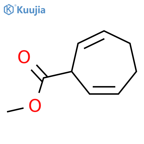 2,6-Cycloheptadiene-1-carboxylicacid, methyl ester structure
