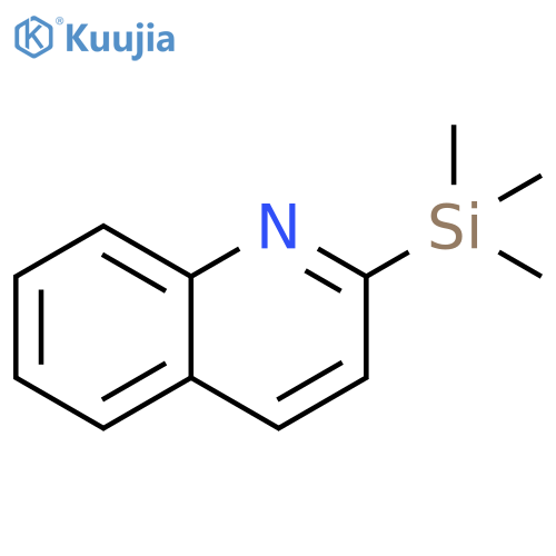 Quinoline, 2-(trimethylsilyl)- structure