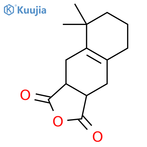 5,5-dimethyl-3a,4,5,6,7,8,9,9a-octahydronaphtho[2,3-c]furan-1,3-dione structure