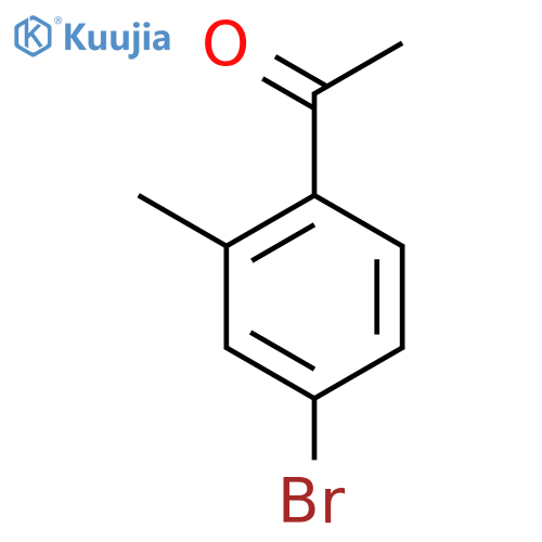 1-(4-bromo-2-methylphenyl)ethan-1-one structure