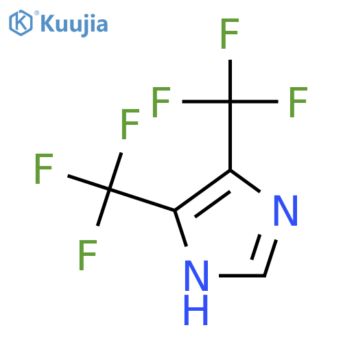 4,5-Bis(trifluoromethyl)imidazole structure
