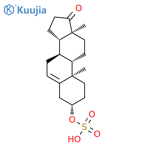 Dehydroepiandrosterone sulfate structure