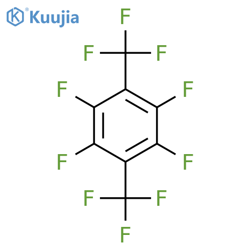 1,2,4,5-Tetrafluoro-3,6-(trifluoromethyl)benzene structure