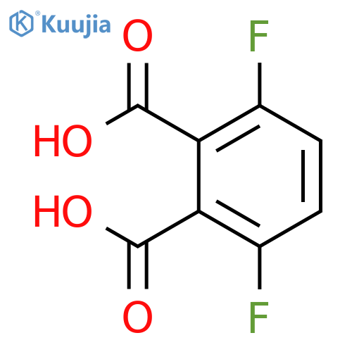 3,6-Difluorophthalic acid structure