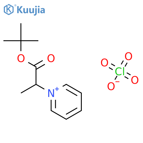PYRIDINIUM, 1-[2-(1,1-DIMETHYLETHOXY)-1-METHYL-2-OXOETHYL]-, PERCHLORATE structure