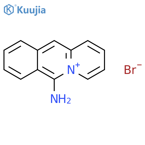 Benzo[b]quinolizinium, 6-amino-, bromide structure