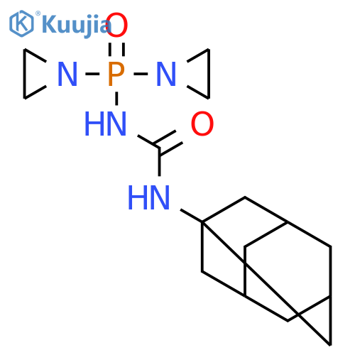 Urea,N-[bis(1-aziridinyl)phosphinyl]-N'-tricyclo[3.3.1.13,7]dec-1-yl- structure