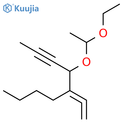 2-Nonyne, 5-ethenylidene-4-(1-ethoxyethoxy)-, (4S)- structure