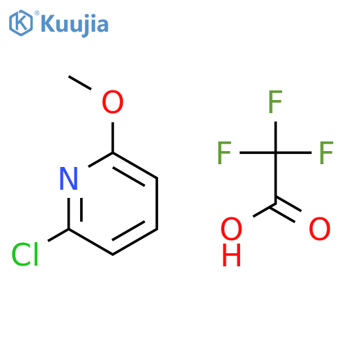 Pyridine, 2-chloro-6-methoxy-, trifluoroacetate structure