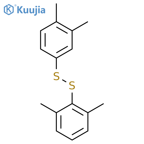 Disulfide,2,6-dimethylphenyl 3,4-dimethylphenyl structure