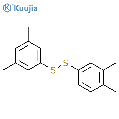Disulfide,3,4-dimethylphenyl 3,5-dimethylphenyl structure