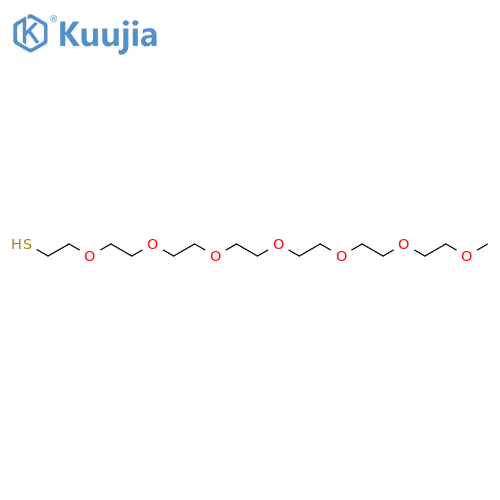 m-PEG7-thiol structure