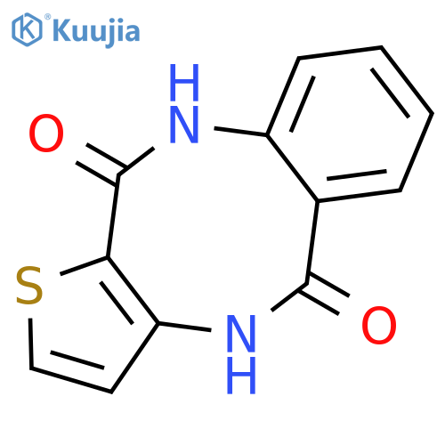 THIENO[2,3-C][1,5]BENZODIAZOCINE-5,11(4H,10H)-DIONE structure