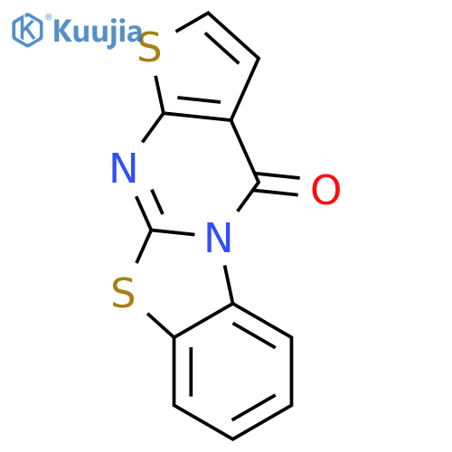 4H-THIENO[2',3':4,5]PYRIMIDO[2,1-B]BENZOTHIAZOL-4-ONE structure