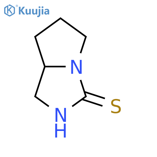 1,2,5,6,7,7a-hexahydropyrrolo[2,1-e]imidazole-3-thione structure