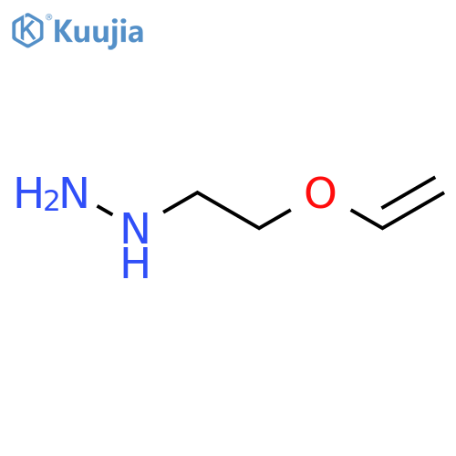 Hydrazine, [2-(ethenyloxy)ethyl]- structure