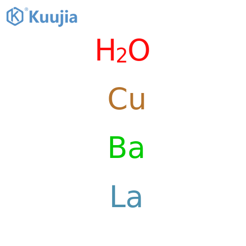 Barium copper lanthanum oxide structure