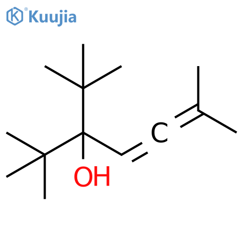 4,5-Heptadien-3-ol, 3-(1,1-dimethylethyl)-2,2,6-trimethyl- structure