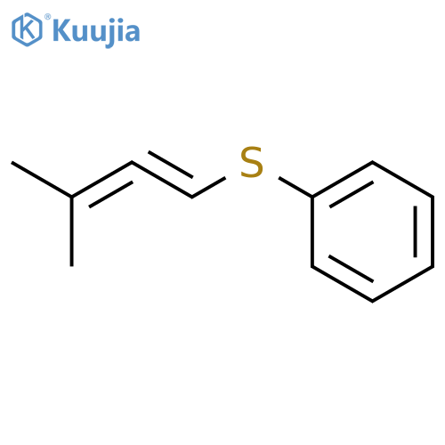 Benzene, [(3-methyl-1,2-butadienyl)thio]- structure