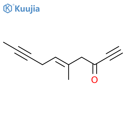 5-Decene-1,8-diyn-3-one, 5-methyl- structure
