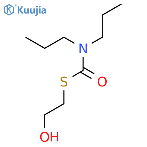 S-(2-Hydroxyethyl)dipropylcarbamothioate structure