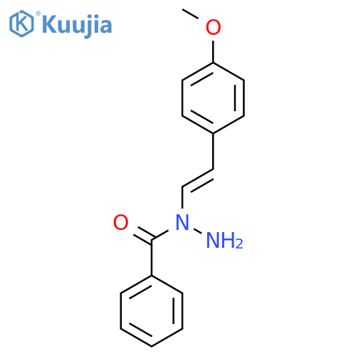 BENZOIC ACID, [(4-METHOXYPHENYL)METHYLENE]METHYLHYDRAZIDE structure